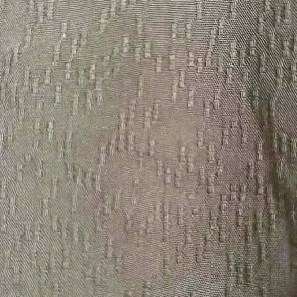 Wild South New Zealand Viscose Gray Textured Long Sleeve Blouse Size 8 - Picture 8 of 11